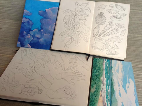 Beaches and Hands